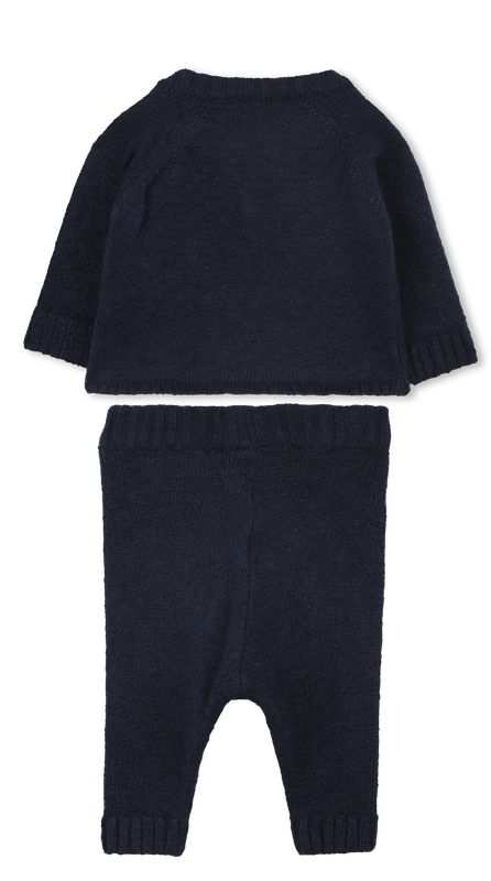 Hugo Boss Baby Boy's Navy Knitted Sweater & Pants Set