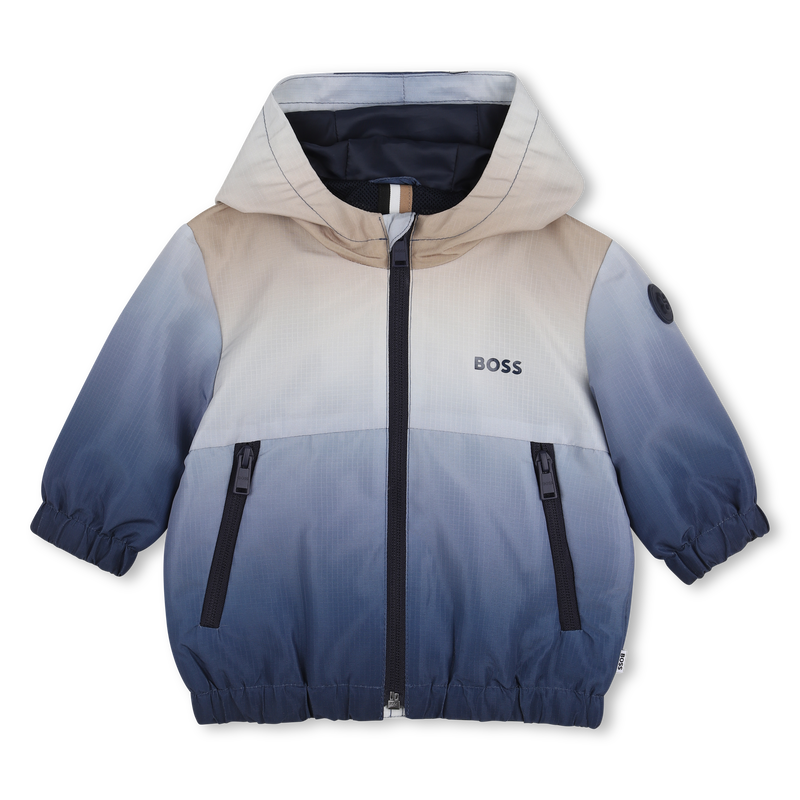 Hugo Boss baby Boy's Pale Blue Gradient Windbreaker