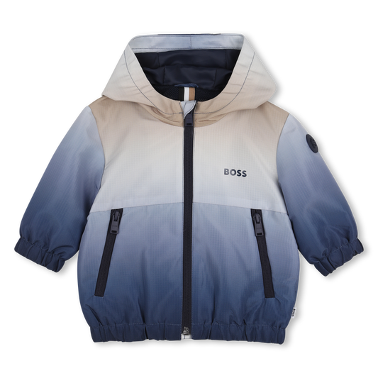 Hugo Boss baby Boy's Pale Blue Gradient Windbreaker
