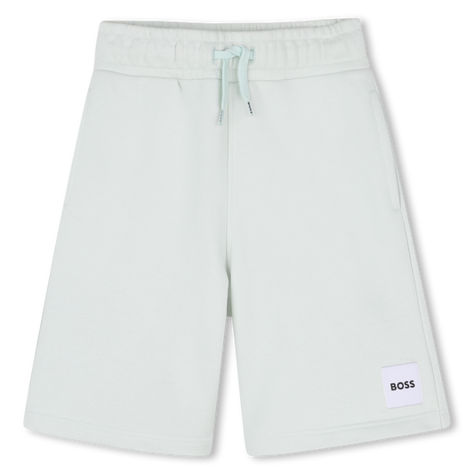 Hugo Boss Boy's Sprout Green Bermuda Shorts
