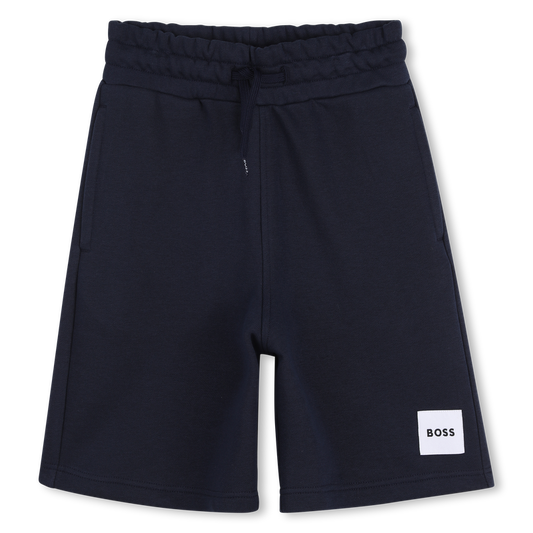 Hugo Boss Boy's Navy Jogging Bermuda Shorts