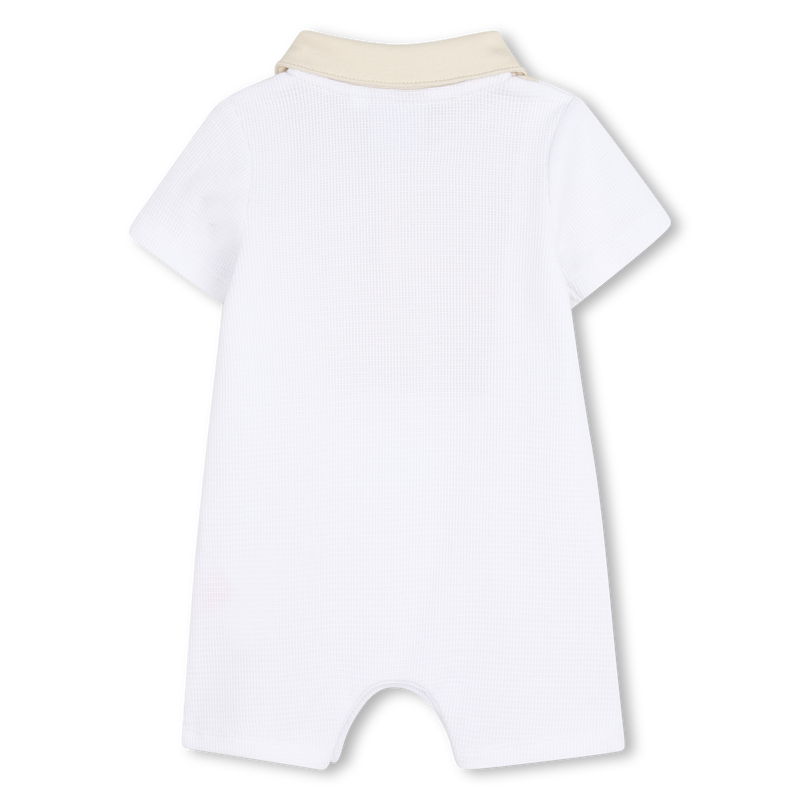 Hugo Boss Baby Boy's White Playsuit