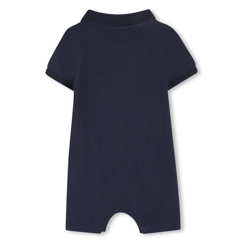 Hugo Boss Baby Boy's Navy Button Playsuit