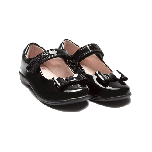 Lelli Kelly Girl's Black Patent Perrie School Shoes