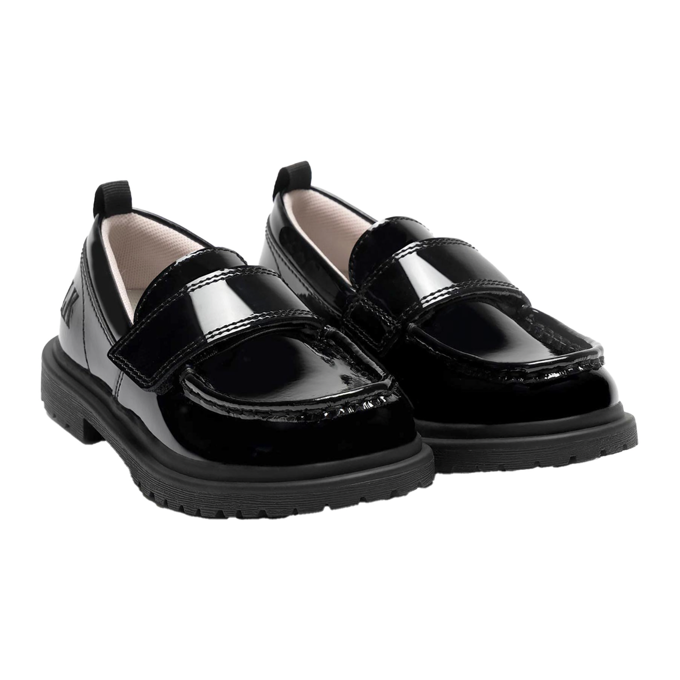 Lelli Kelly Girl's Miss LK Camilla Black Patent Loafer School Shoes