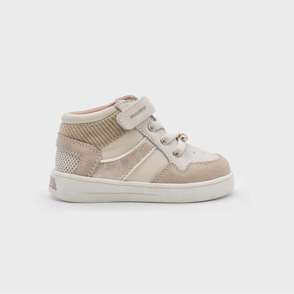Mayoral Baby Girl's Natural Sueded Trainers