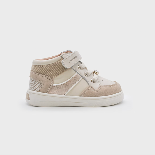 Mayoral Baby Girl's Natural Sueded Trainers