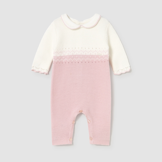 Mayoral Baby Girl's Quartz Knit Romper