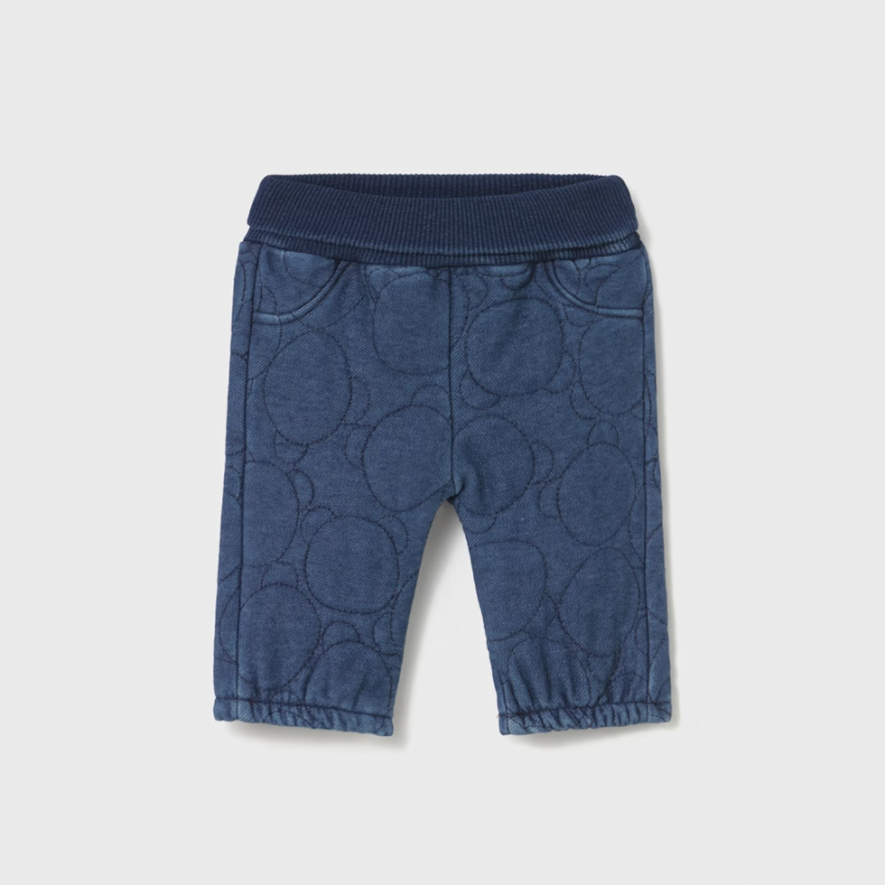 Mayoral Baby Boy's Quilted Denim Jeans