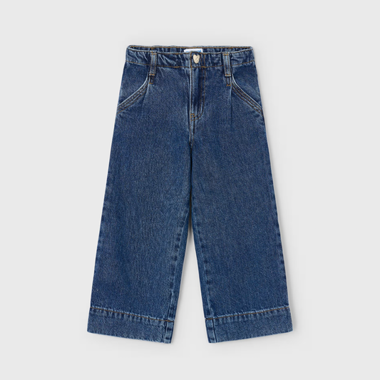 Mayoral Girl's Dark Denim Jeans