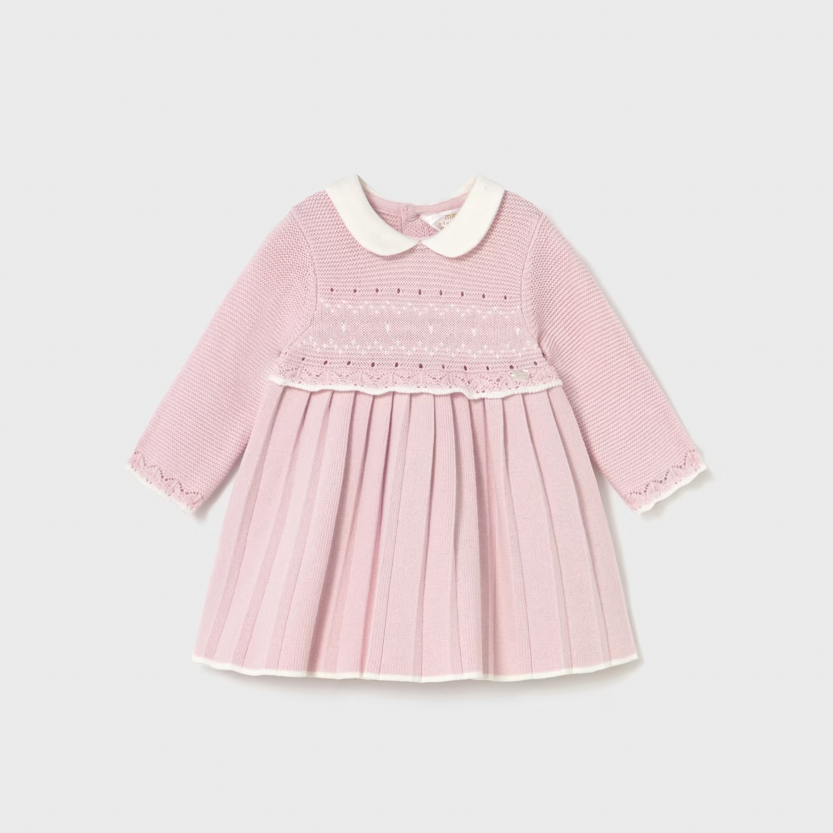 Mayoral Baby Girl's Pink Knitted Dress