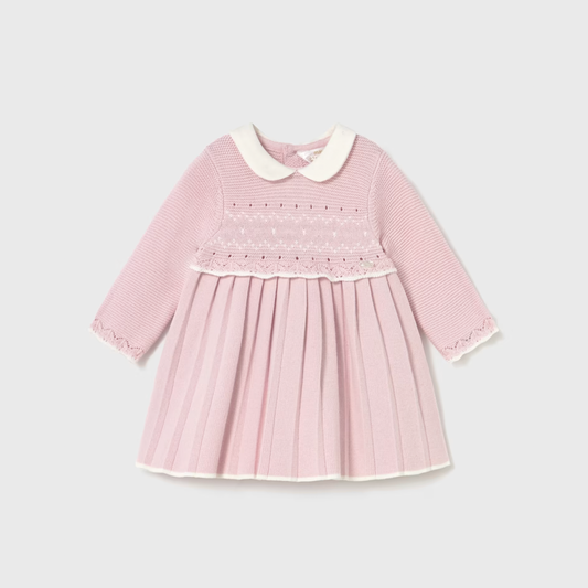 Mayoral Baby Girl's Pink Knitted Dress