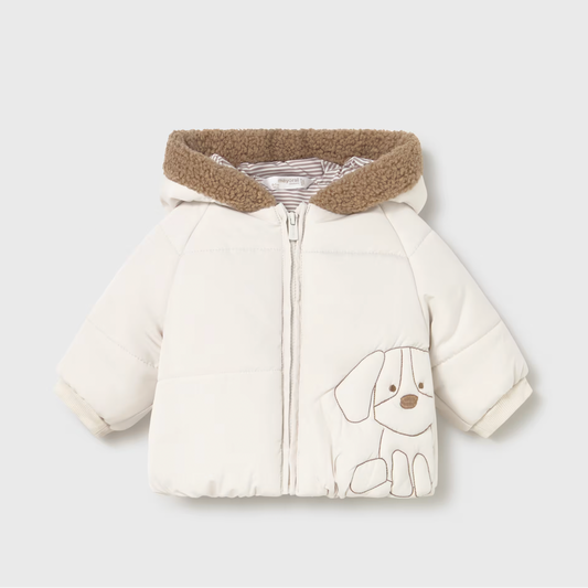 Mayoral Baby Boy's Beige Reversible Coat