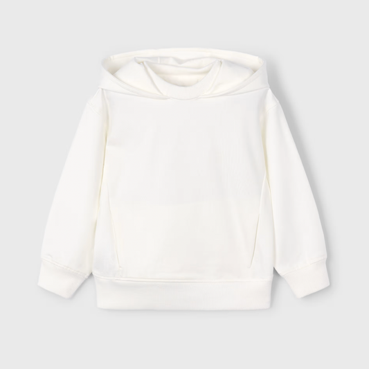 Mayoral Boy's Cream Pullover Hoodie