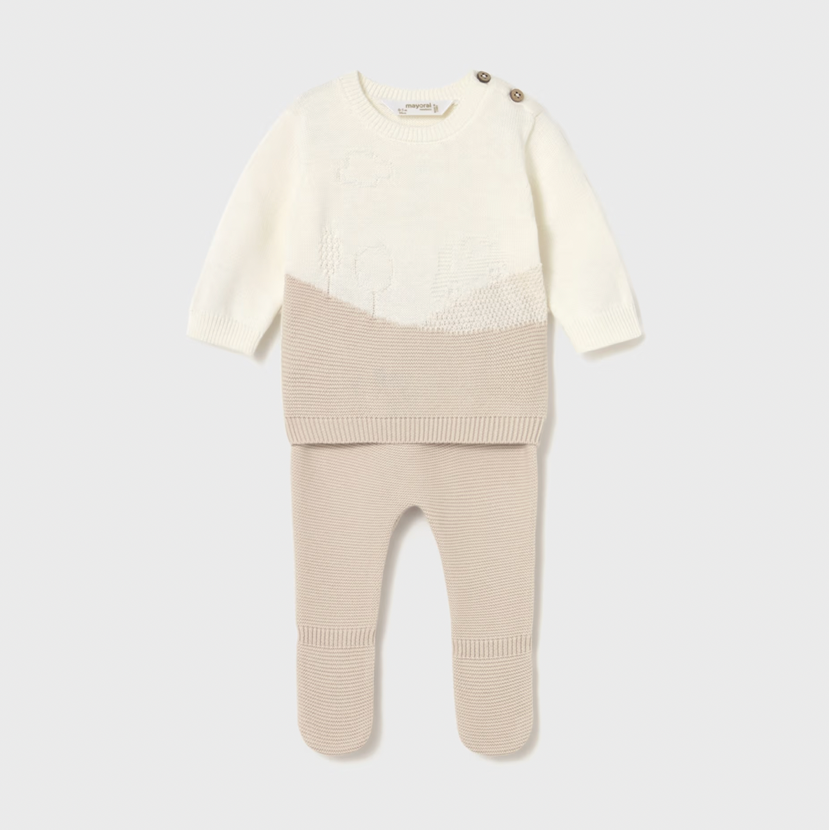 Mayoral Baby Boy's Soy Knitted Jumper Set