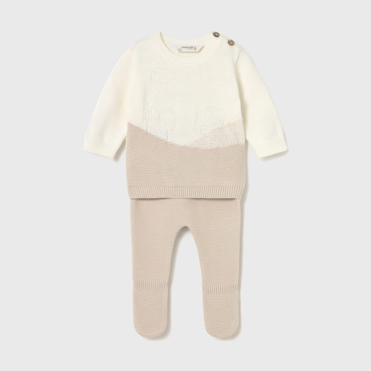 Mayoral Baby Boy's Soy Knitted Jumper Set
