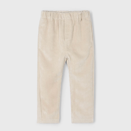 Mayoral Boy's Beige Corduroy Joggers