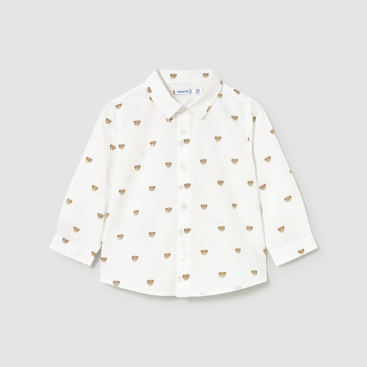 Mayoral Baby Boy's Bear Pattern Shirt