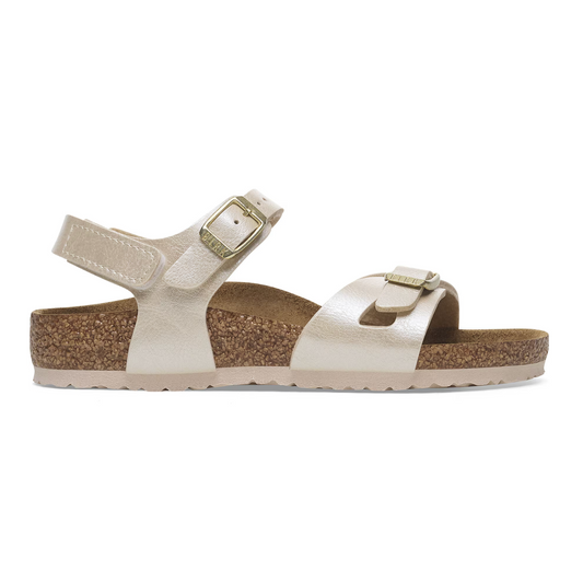 Birkenstock Girl's Graceful Pearl White Sandals