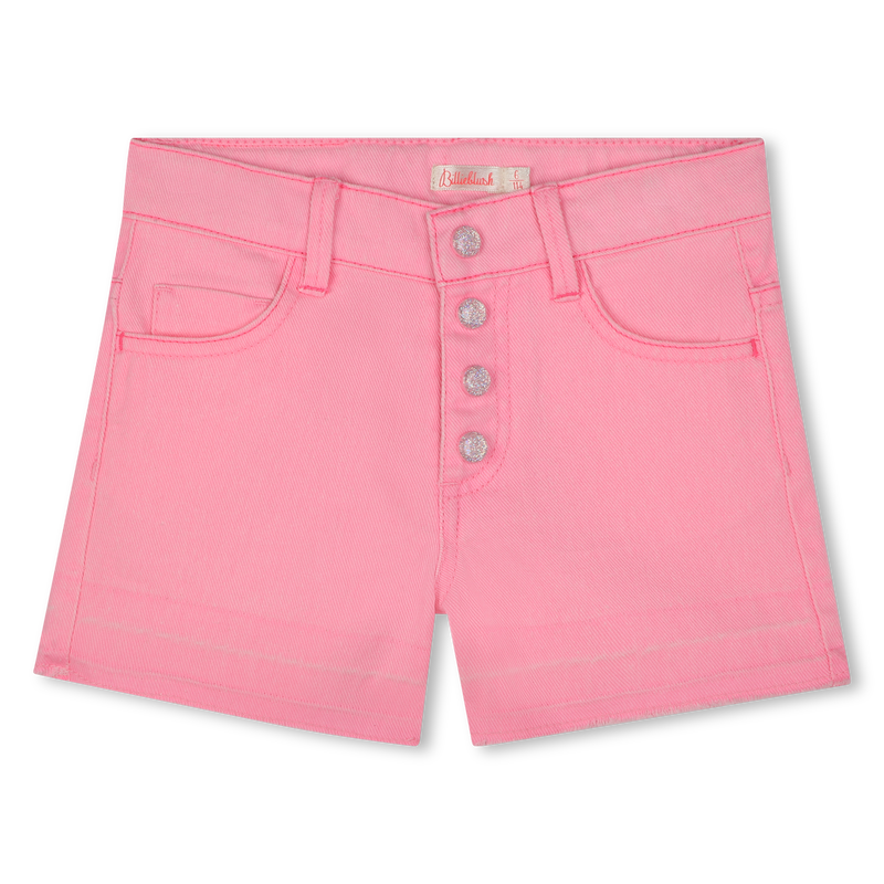 Billie Blush Girl's Colourful Denim Shorts