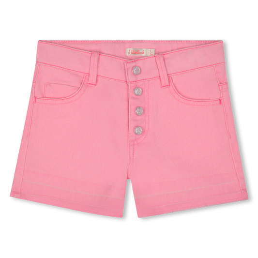 Billie Blush Girl's Colourful Denim Shorts