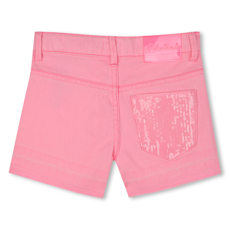 Billie Blush Girl's Colourful Denim Shorts