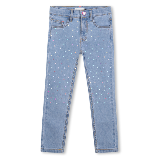Billie Blush Girl's Stone Denim Pants