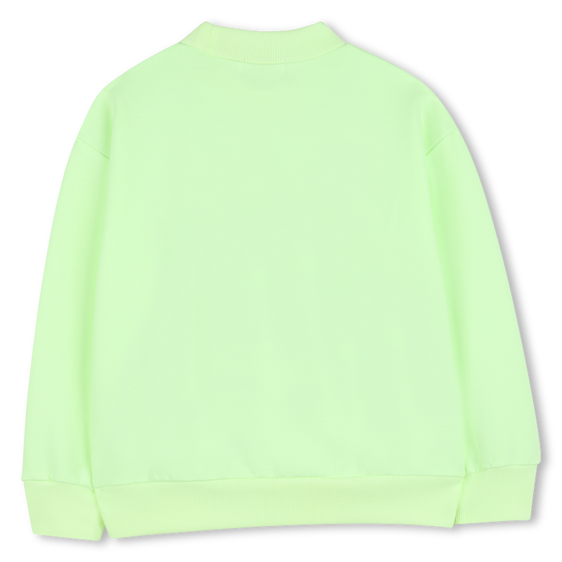 Billie Blush Boy's Green lemon Fleece Sweatshirt