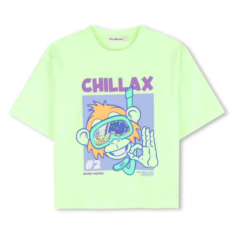 Billie Blush Boy's Green Lemon Graphic T-Shirt