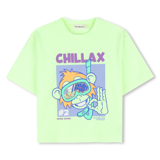 Billie Blush Boy's Green Lemon Graphic T-Shirt