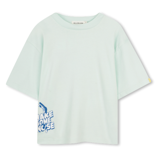 Billie Blush Boy's Sea Green Shark Graphic T-Shirt
