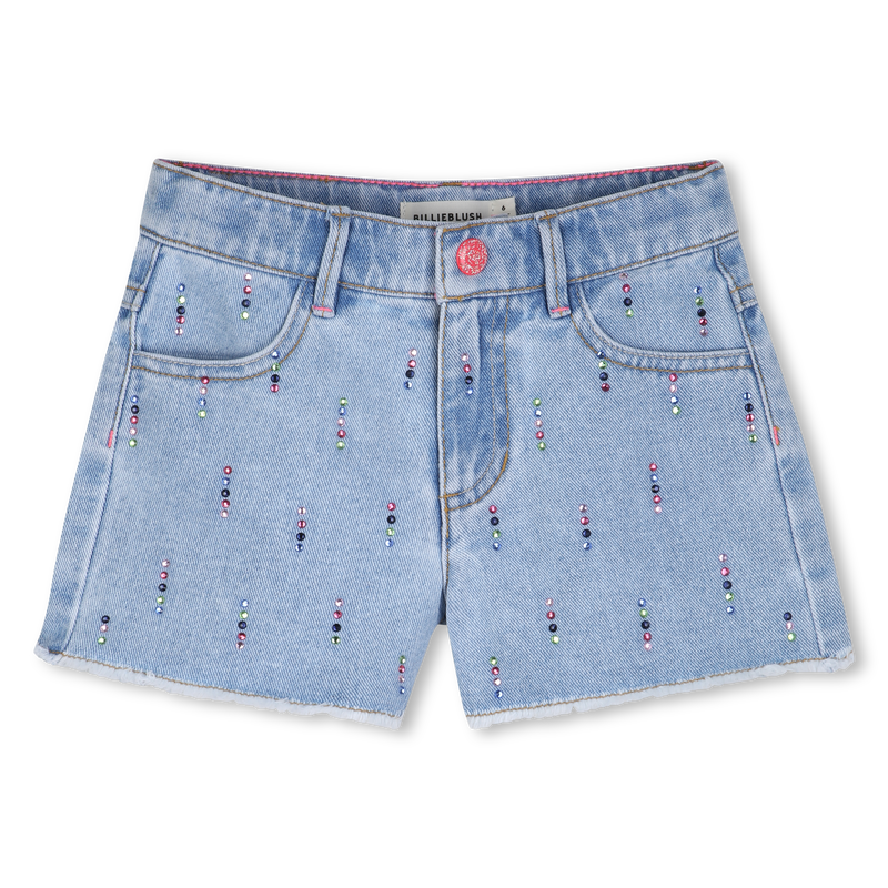 Billie Blush Girl's Denim Shorts