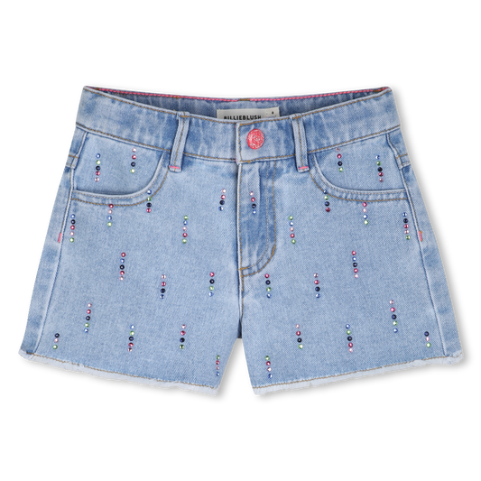 Billie Blush Girl's Denim Shorts