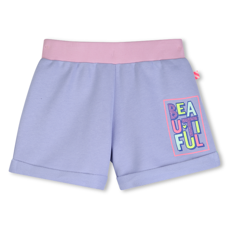 Billie Blush Girl's Angel Blue Fleece Shorts
