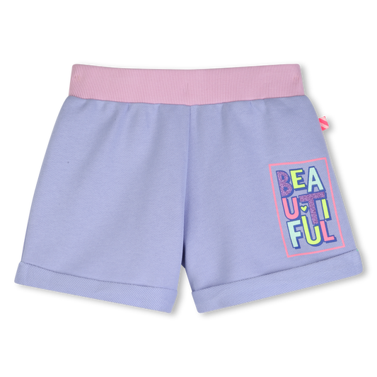 Billie Blush Girl's Angel Blue Fleece Shorts