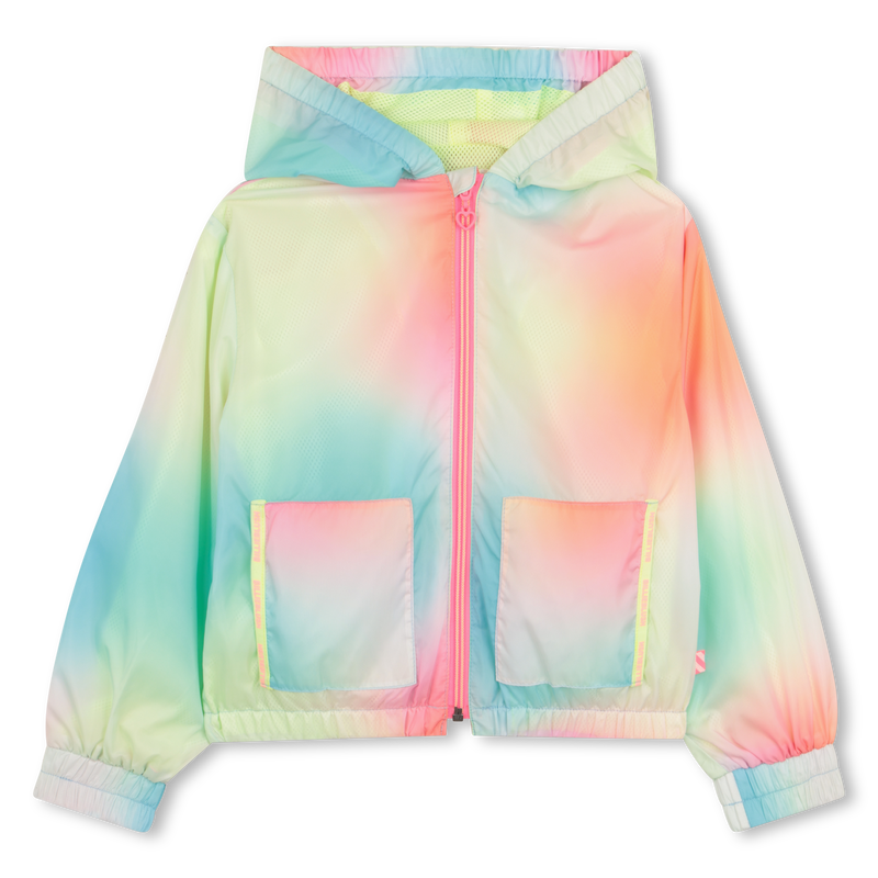 Billie Blush Girl's Multi Hooded Windbreaker
