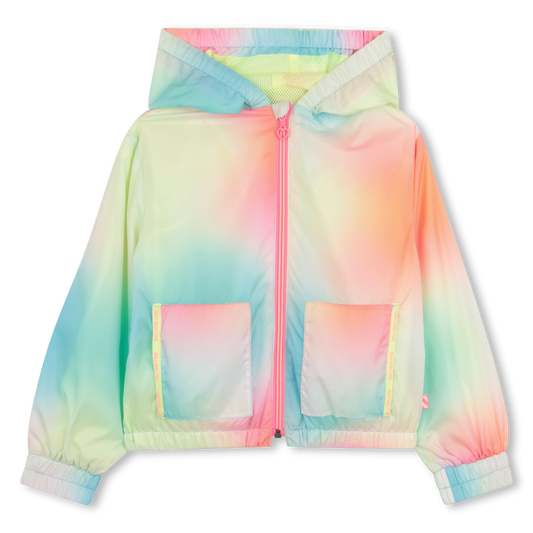 Billie Blush Girl's Multi Hooded Windbreaker