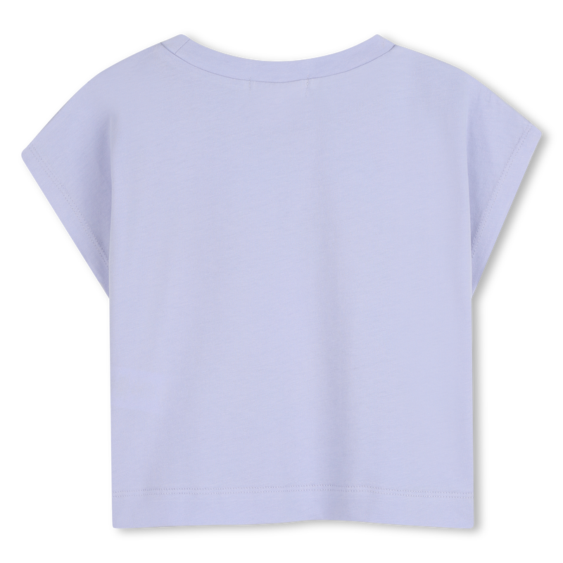 Billie Blush Girl's Lilac Sequin T-Shirt