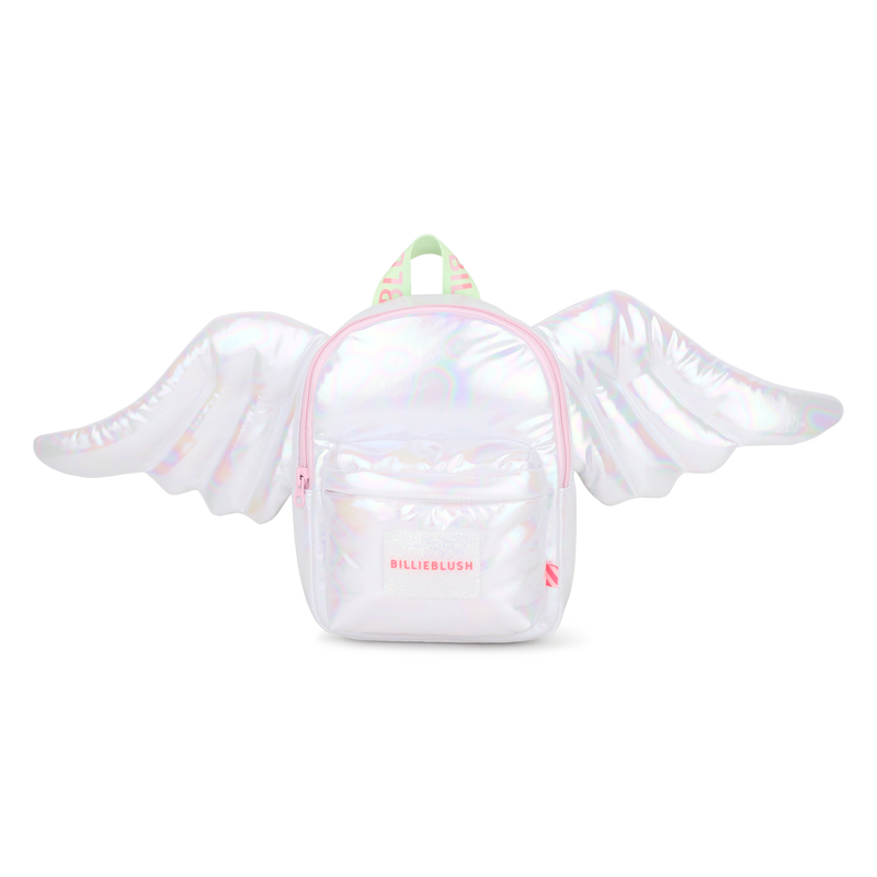 Billie Blush Gir's Small Wings Iridescent Bag