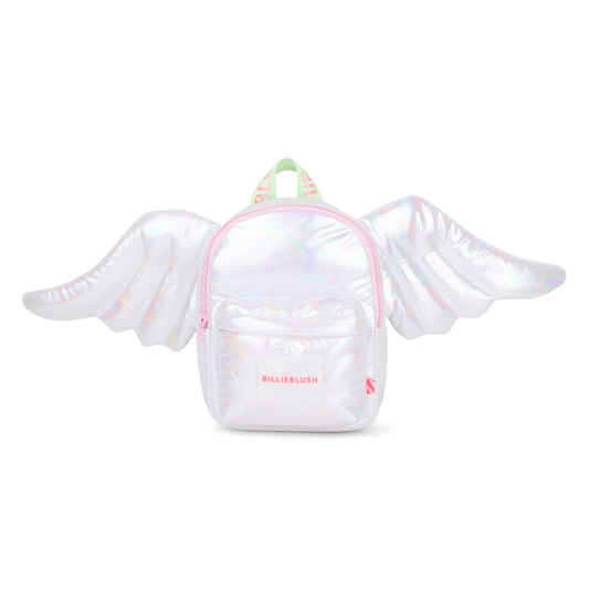 Billie Blush Gir's Small Wings Iridescent Bag
