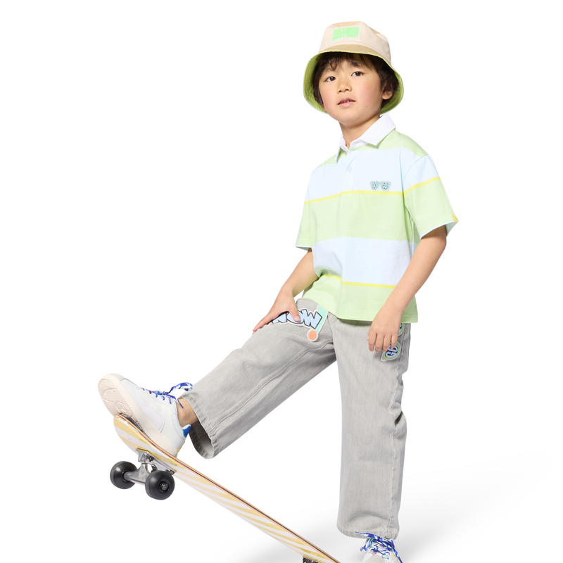 Billie Blush Boy's Green Polo Shirt