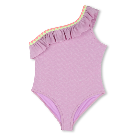 Billie Blush Girl's Lilac 1 Piece Swimsuit
