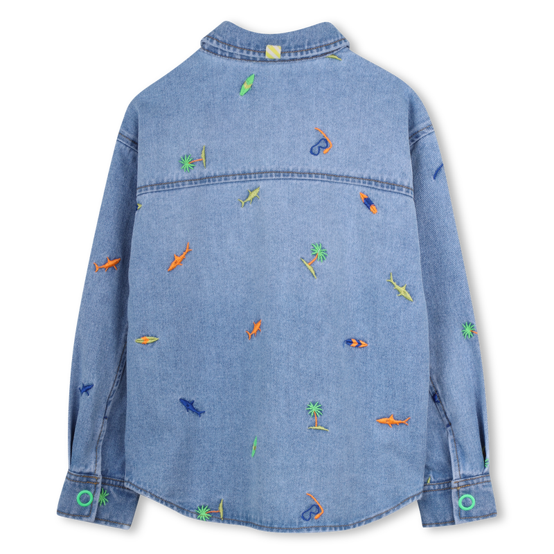 Billie Blush Boy's Denim Overshirt