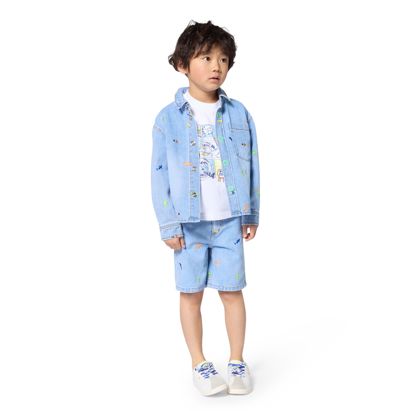 Billie Blush Boy's Denim Overshirt
