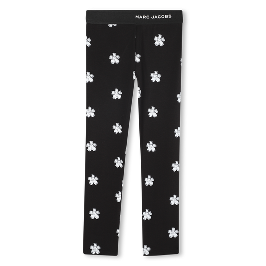 Marc Jacobs Girl's Black Jersey Leggings