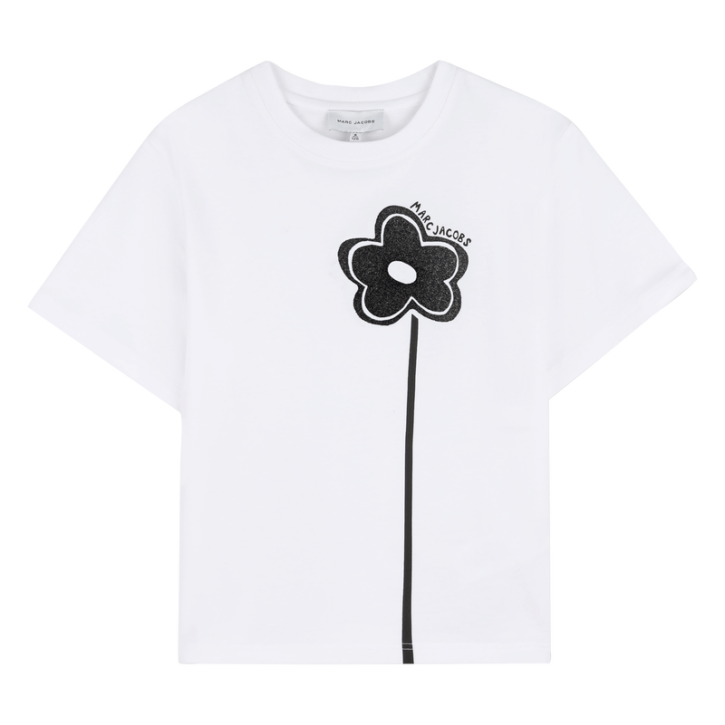 Marc Jacobs Girl's White Daisy Graphic T-Shirt