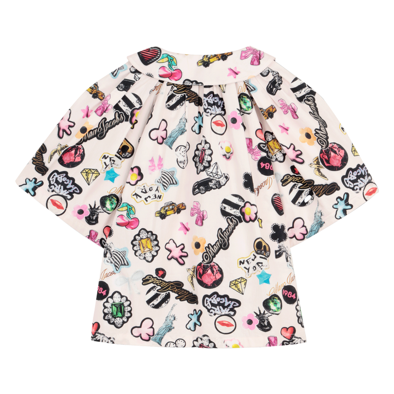 Marc Jacobs Girl's Multi Satin Blouse