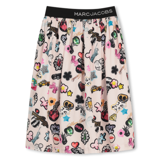 Marc Jacobs Girl's Multi Satin Skirt