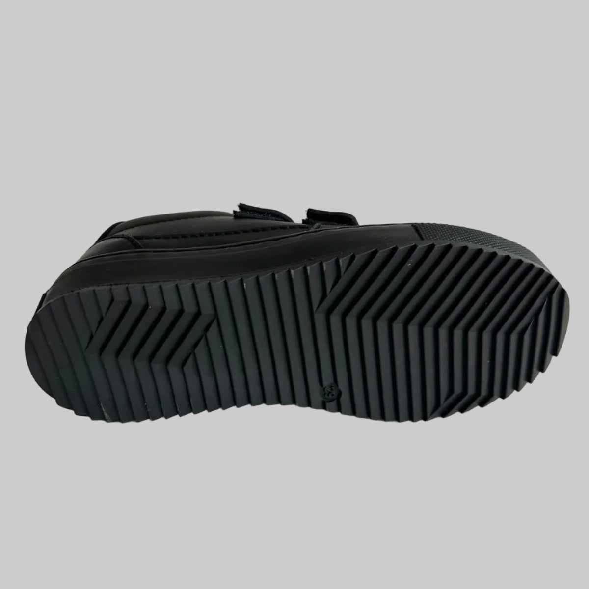 Petasil Boy's Harold Black Leather School Shoes