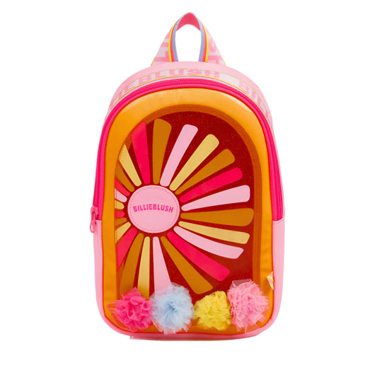 Billie Blush Girl's Pink & Orange Rucksack